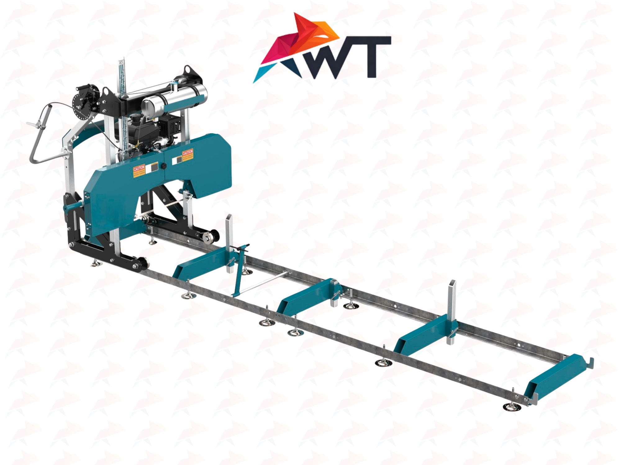 AWT 550 Yatay Şerit Testere – 55 cm Çap Kapasiteli Tomruk Kesme