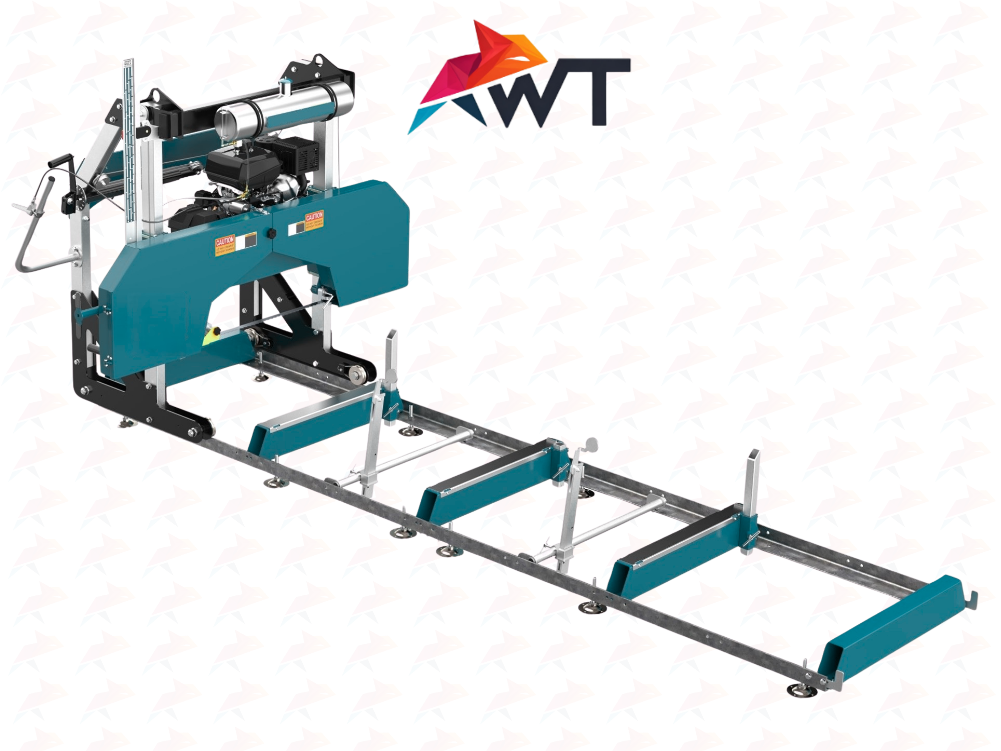 AWT 760 Yatay Şerit Testere - 76 cm Çap Kapasiteli Tomruk Kesme