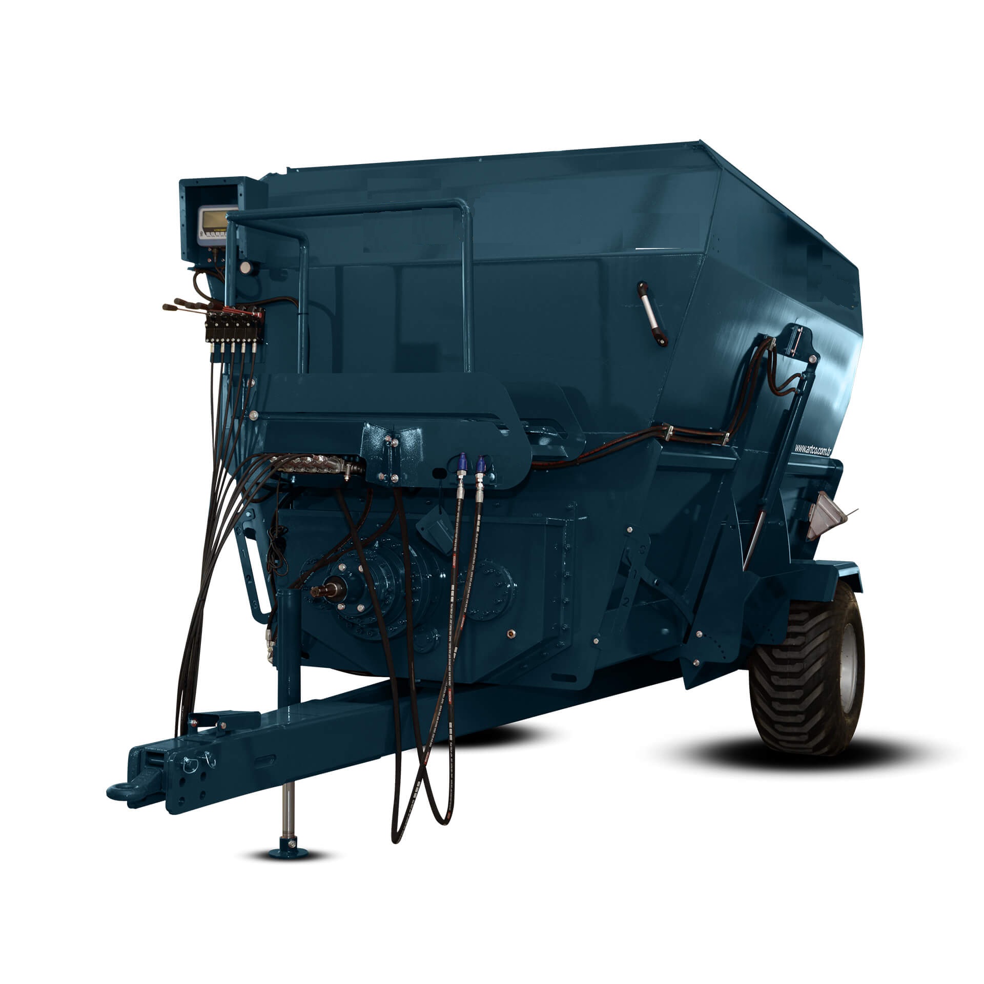 TORQ 8 m³ Yatay Yem Karma Makinesi – Profesyonel / Yüksek Kapasiteli