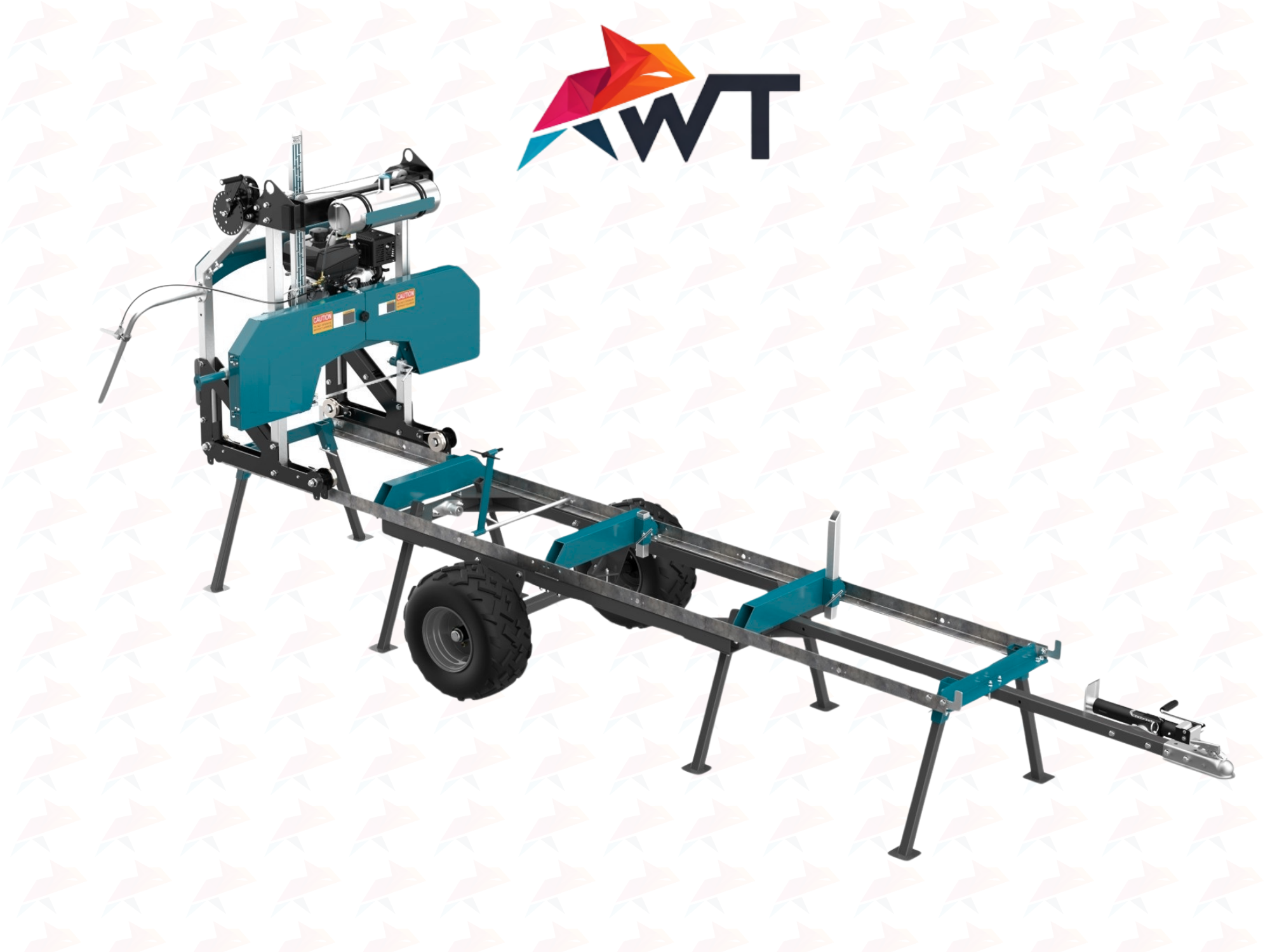 AWT 550 Yatay Şerit Testere – Römork Üstü Model